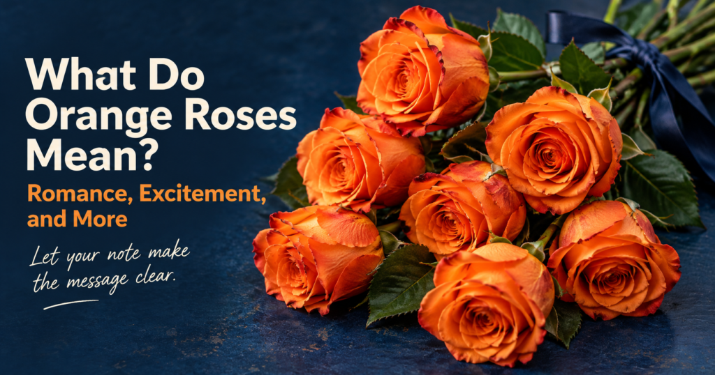 What Do Orange Roses Mean? Romance, Excitement, and More