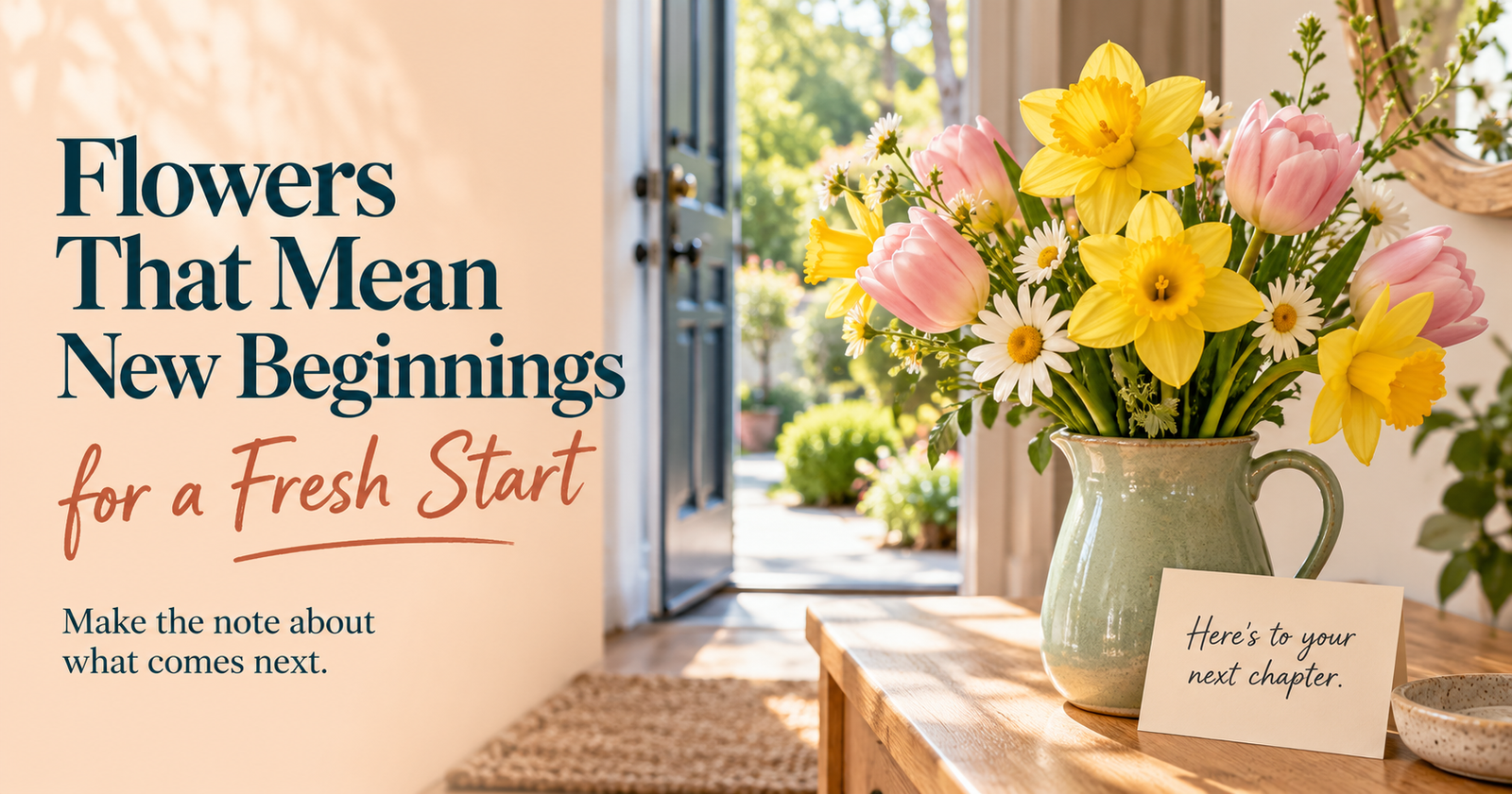 Flowers That Mean New Beginnings for a Fresh Start